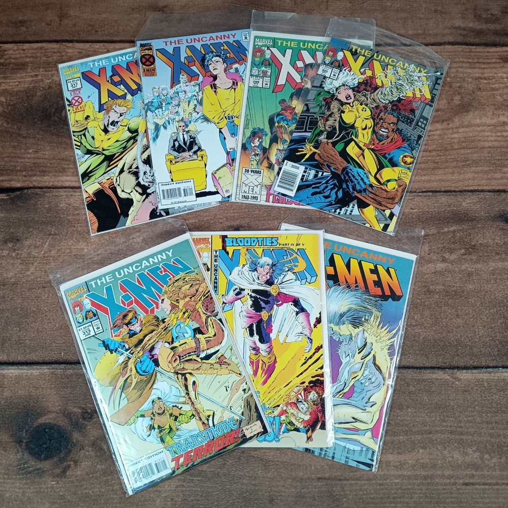 Marvel Comic Book Lot The Uncanny X-Men Mixed OS Multi Excellent 90s Copper Age